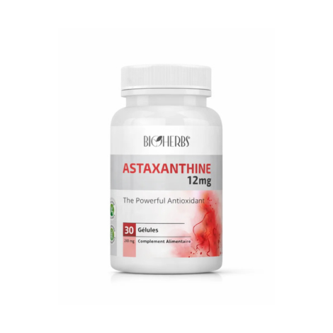  BIOHERBS ASTAXANTHINE 12MG BT 30