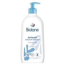  biolane gel corps et cheveux 2en1 750ml