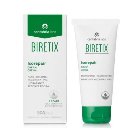  biretix isorepair crème hydratante regenerante 50ml