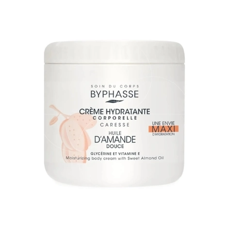  byphasse crème hydra corps à l'amande douce 500ml