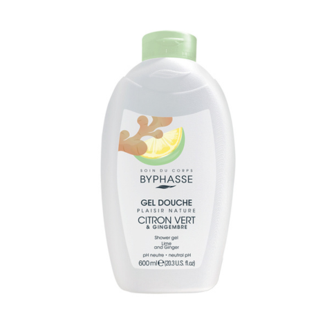  BYPHASSE GEL DE DOUCHE CITRON VERT 600ML 