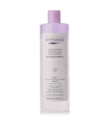  BYPHASSE SOLUTION MICELLAIRE DEMAQUILLANTE 4 EN 1 BIPHASIQUE WATERPROOF 500ML 