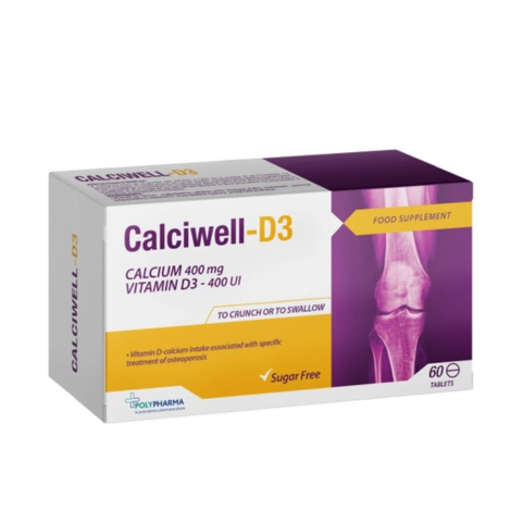  calciwell d3 60 comprimes