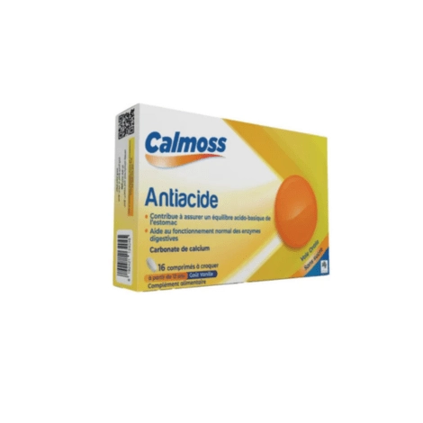  CALMOSS ANTIACIDE BTE 16 