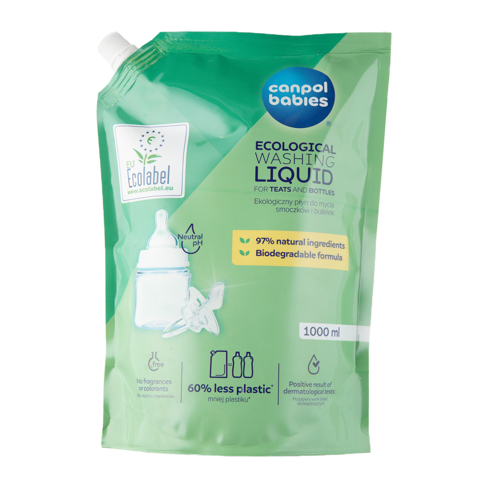  CANPOL BABIES LIQUIDE VAISSELLE 1L RECHARGE  