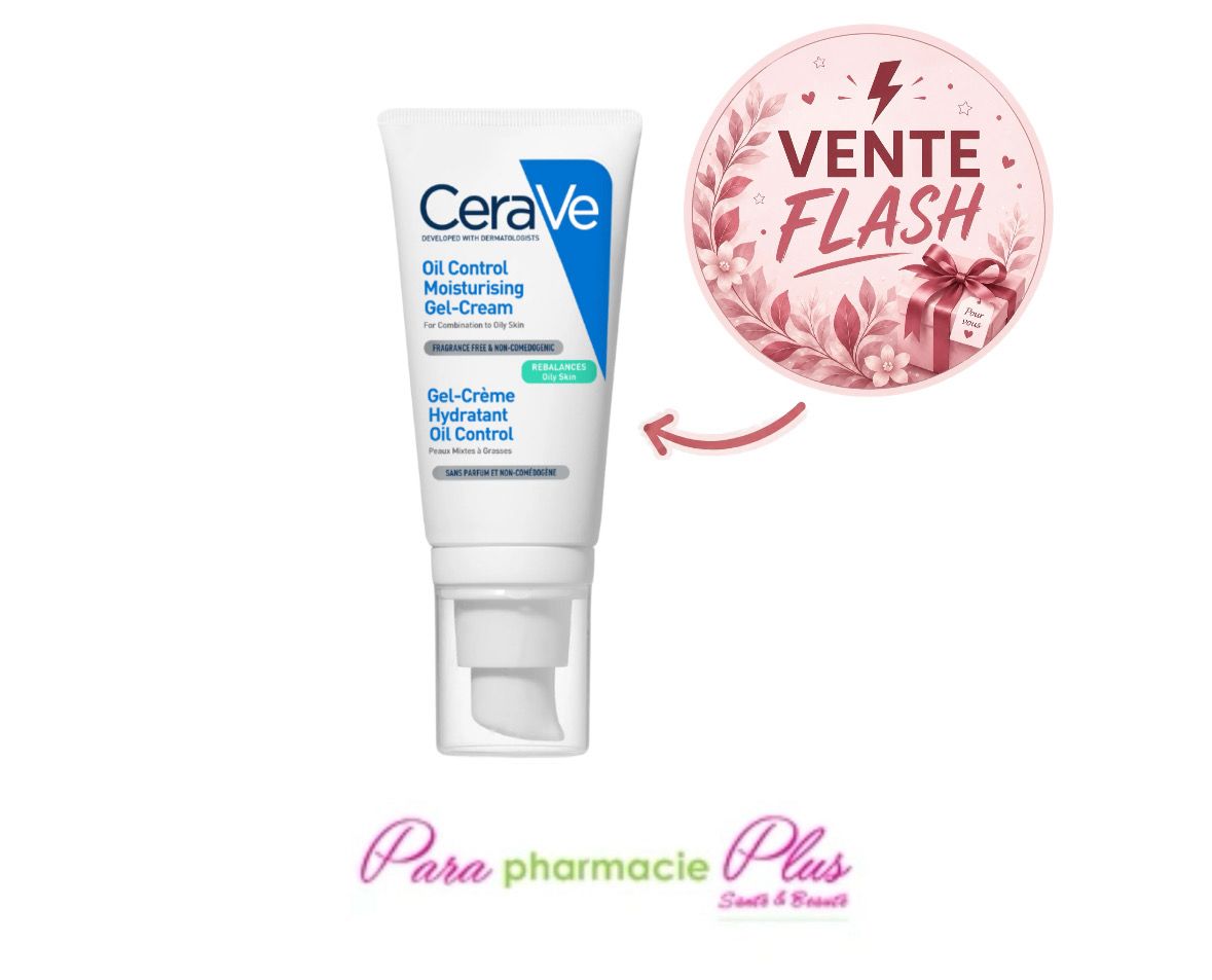  cerave gel creme hydratant oil control 52ml