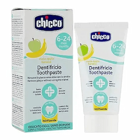  CHICCO DENTIFRICE 6- 24 APPLE BANANA 