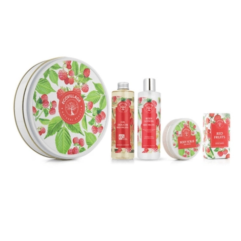  ECOVILLAGE COFFRET BOITE FRUITS ROUGES  