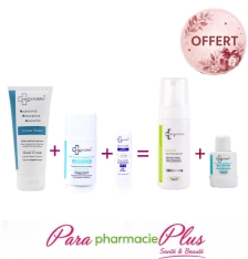 COFFRET INNOVADERM ROLL ON + CREME A MAINS 100ML+ BAUME A LEVRES SPF20+ MOUSSE NETTOYANTE 150ML ET RECHARGE OFFERTS