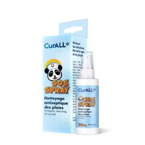  CURALL SOS SPRAY DÉSINFECTANT ANTISEPTIQUE