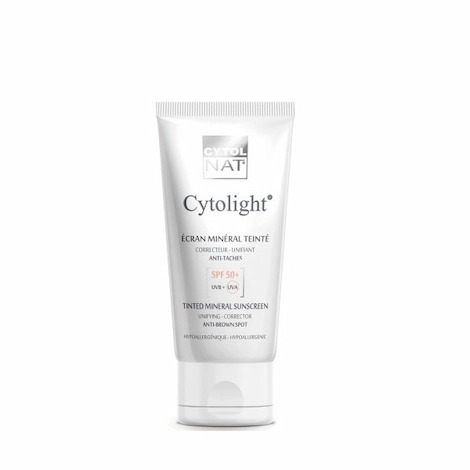  cytolnat cytolight ecran mineral teintée anti taches spf50 50ml