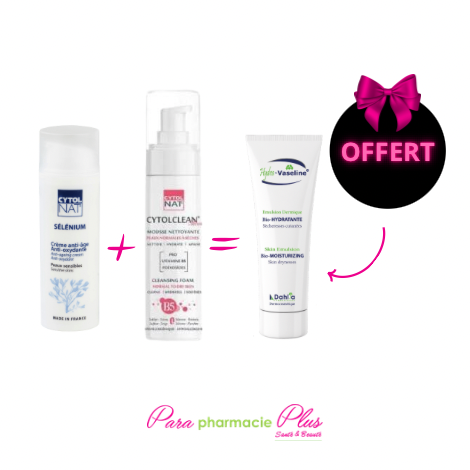  CYTOLSELENIUM + CYTOLCLEAN MOUSSE +HYDRAVASELINE OFFERTE 