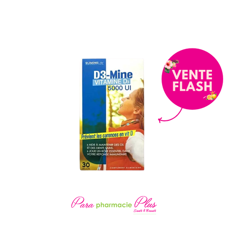  d3 mine vitamine d3 5000ui bt30 gelules