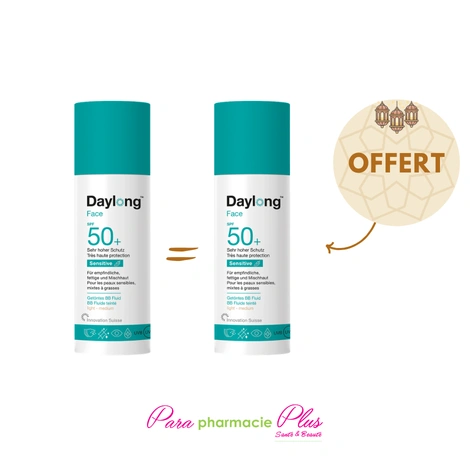  DAYLONG FACE SENSITIVE SPF 50+BB FLUID TEINTE/50ML LA 2EMME OFFERT  