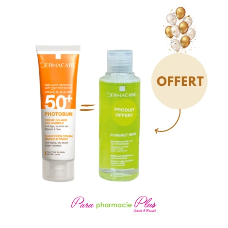  dermacare photosun 01 creme solaire teintée peau grasse 50ml