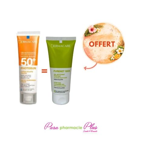  dermacare photosun creme solaire teintée 02 peau grasse 50ml
