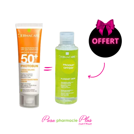  dermacare photosun creme solaire teintée 1.5 peau grasse 50ml