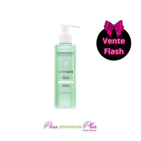  dermedic normacne gel nettoyant peau grasse 200ml