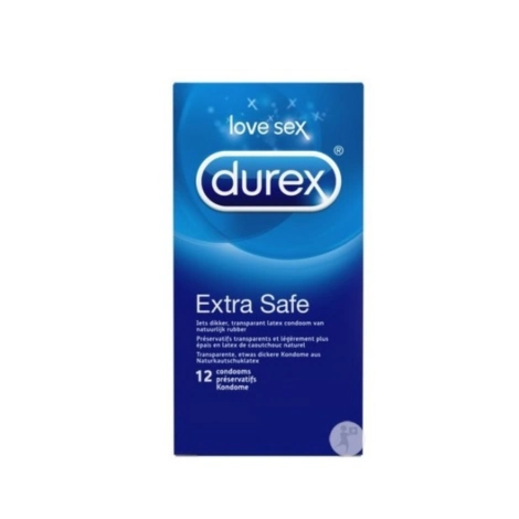  durex préservatifs extra safe bt12