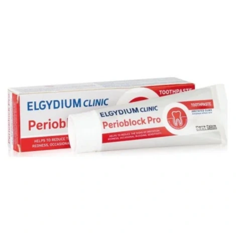  elgydium clinic perioblock pro dentifrice 50ml