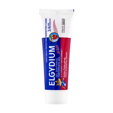  elgydium dentifrice kids fraise givree 50ml