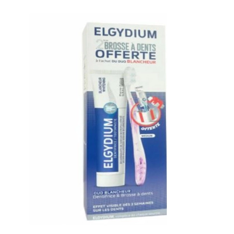  elgydium pack duo blancheur medium