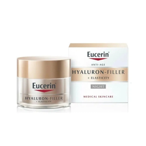  eucerin hyaluron filler elasticity soin de nuit 50ml