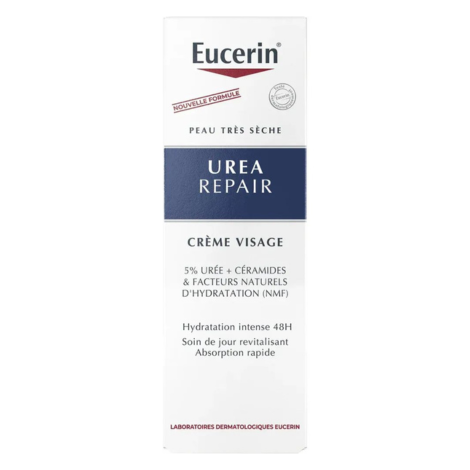  eucerin urea repair crème cisage peau sèche 50ml