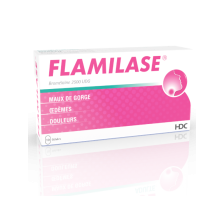  FLAMILASE MAUX DE GORGE BT 10 GELLULES  FLAMILASE MAUX DE GORGE BT 10 GELLULES 