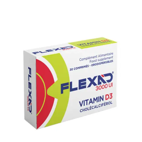  flexad 3000ui vitamin d3 bt 30