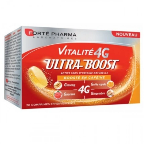 forte pharma ultra boost 4g effervescents 20 comprimés