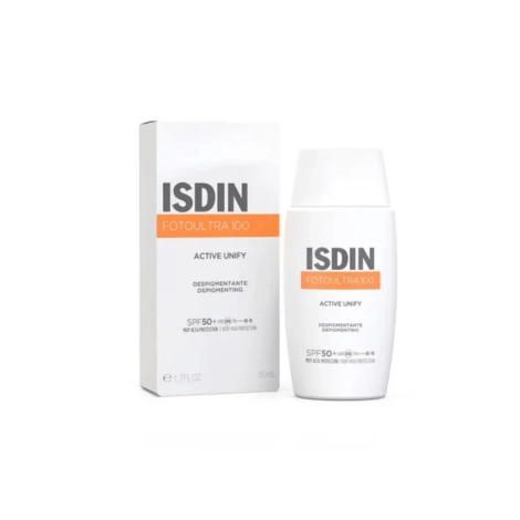 ISDIN ECRAN FOTOULTRA 100 ACTIVE UNIFY INVISIBLE SPF50+ 50ML