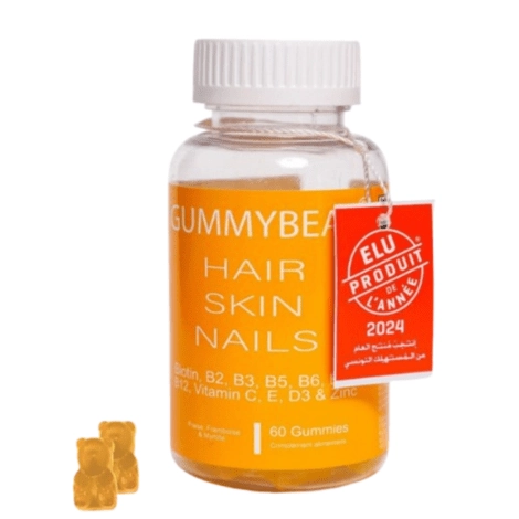  gummy bear hair skin nails 60 gummies