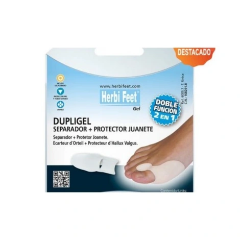  herbi feet dupligel ecarteur d'orteil protecteur d'allux valgus