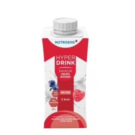  hyperdrink saveur fruits rouges 200ml