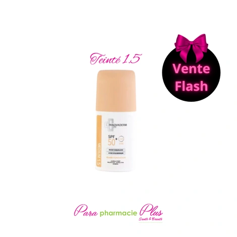  innovaderm fond de teint mineral medium 1.5 30ml