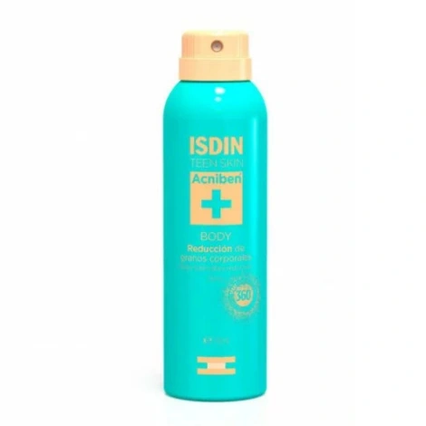 isdin acniben spray corporel anti boutons 150ml