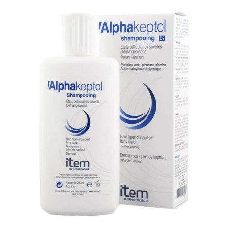  item alphakeptol ds shampooing anti pelliculaire 200ml