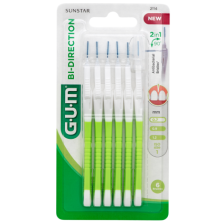  GUM BI-DIRECTION 6 BROSSETTES INTERDENTAIRES 0,7 TAILLE 1 