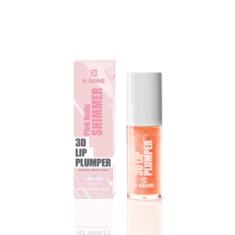  k-reine 3d lip plumper pink nude shimmer 6ml