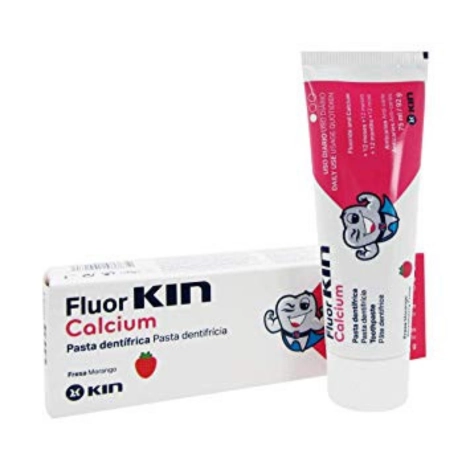  kin fluor calcium dentifrice anti caries 75ml
