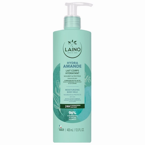 LAINO LAIT DE CORPS HYDRA AMANDE 400ML 