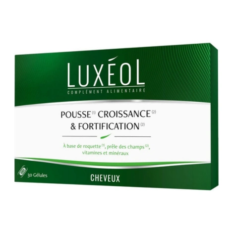  luxeol pousse croissance et fortification 30 gelules