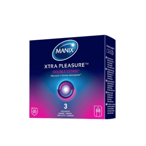  manix xtra pleasure preservatifs bt 3