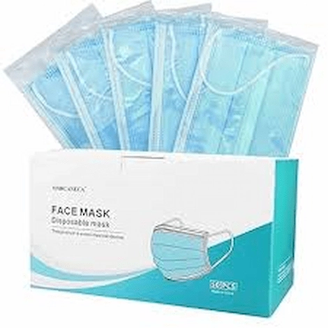  MASQUE BAVETTE B/50 PLASTIFIE NEW 