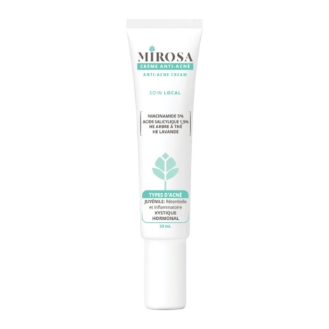  mirosa crème anti acné 20ml