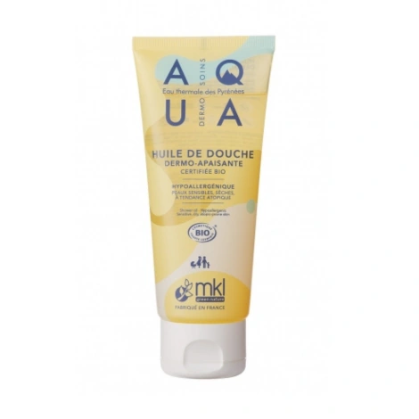 mkl huile de douche dermo apaisante bio aqua 100ml