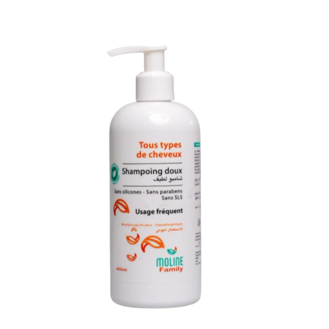  MOLINE FAMILY - SHAMPOOING DOUX 400ML