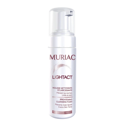  muriac lightact mousse nettoyante éclaircissante 150ml