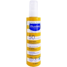 Mustela Spray Solaire Haute Protection SPF50 – Bébé, Enfant & Famille – 200 ml